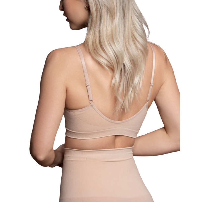BYE-BRA - MEDIUM CONTROL SUJETADOR SIN COSTURAS NEGRO TALLA XL