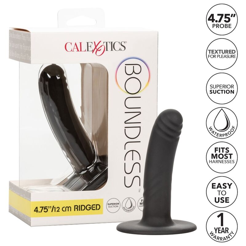 CALEXOTICS - BOUNDLESS DILDO 12 CM COMPATIBLE CON ARNÉS