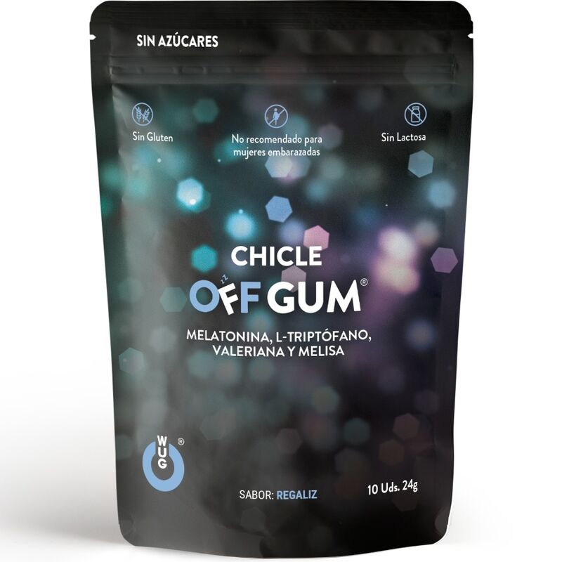 WUG Off Gum – El chicle funcional que te ayuda a relajarte y dormir mejor