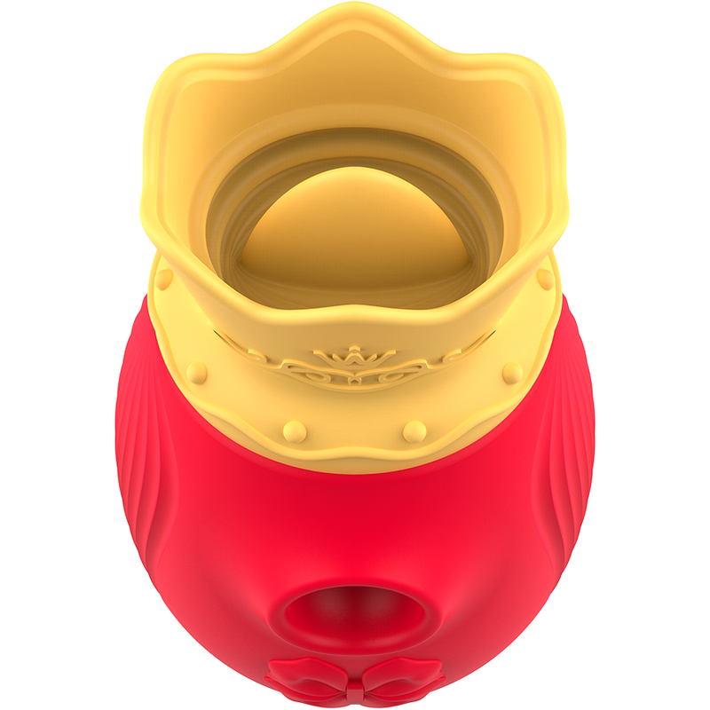 INTENSE - ESTIMULADOR CLÍTORIS 10 MODOS DE SUCCIÓN Y LICKING - ROJO