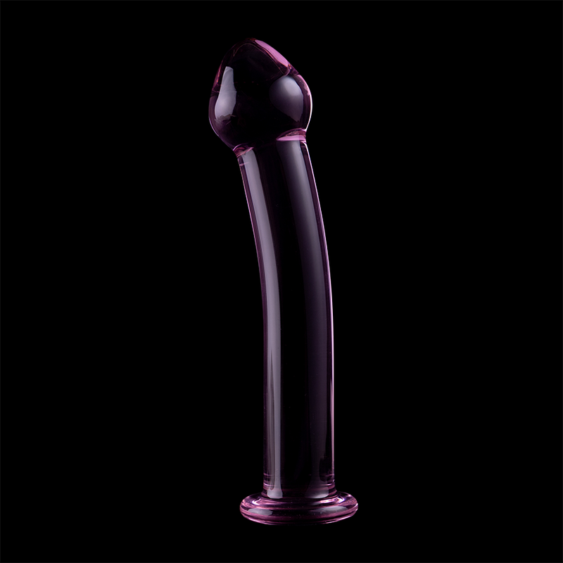 NEBULA SERIES BY IBIZA - MODELO 11 DILDO CRISTAL TRANSPARENTE 16 CM -O- 3 CM