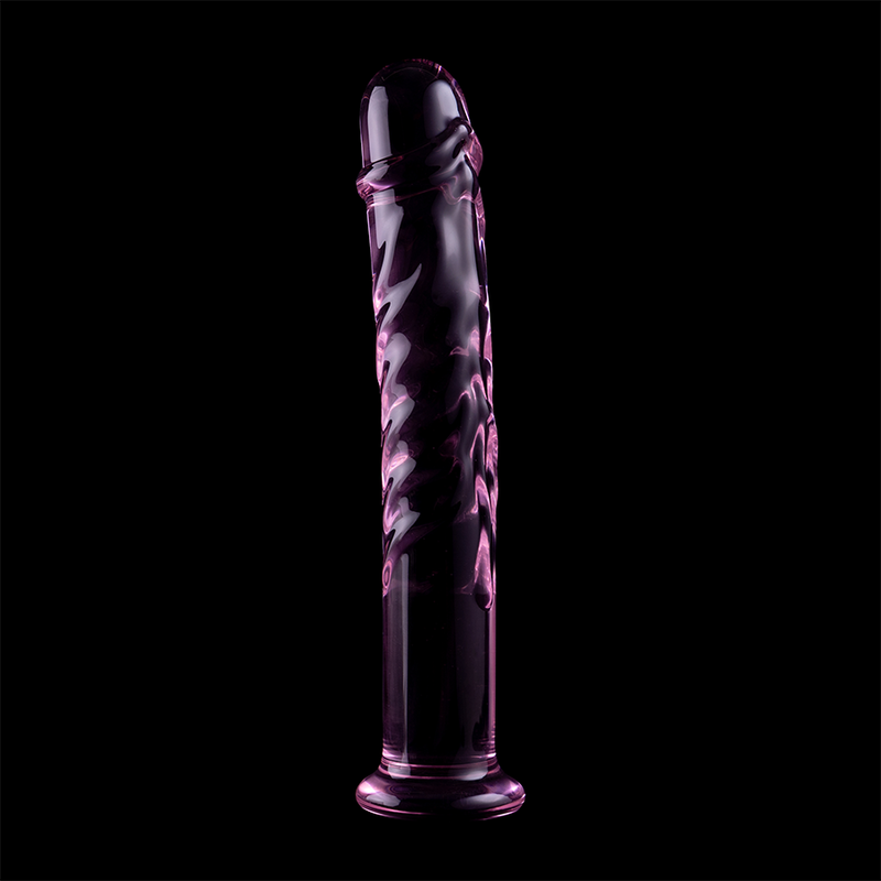 NEBULA SERIES BY IBIZA - MODELO 16 DILDO CRISTAL TRANSPARENTE 18.5 CM -O- 3 CM
