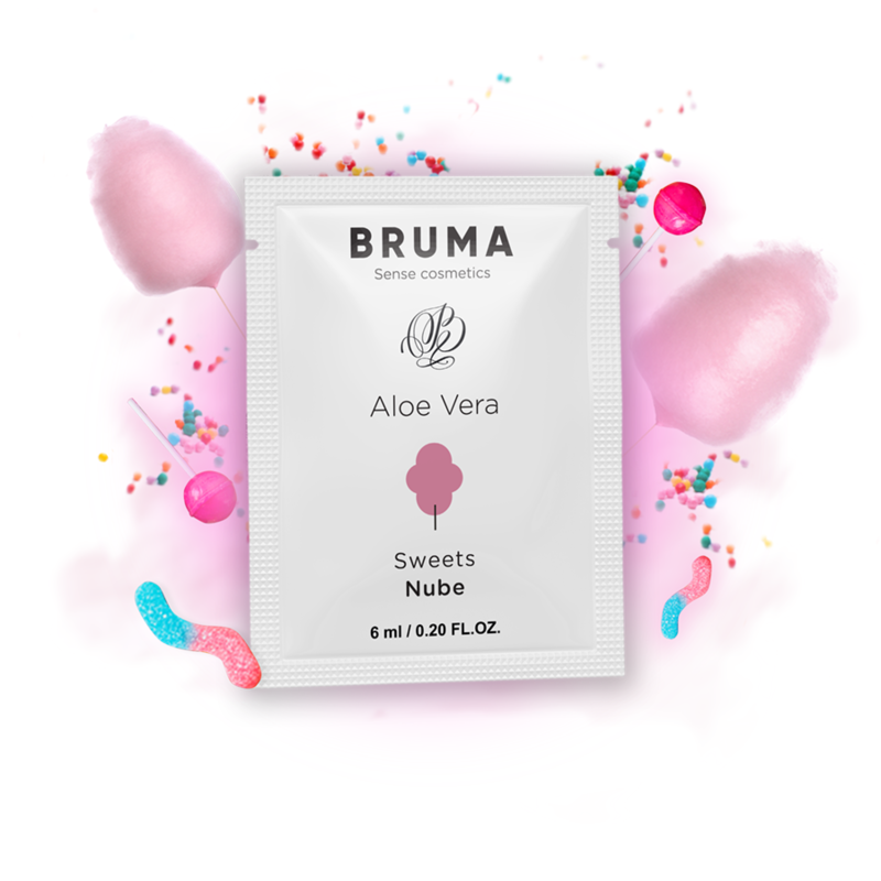BRUMA - 6 ML GEL DESLIZANTE CON ALOE VERA SABOR A NUBE