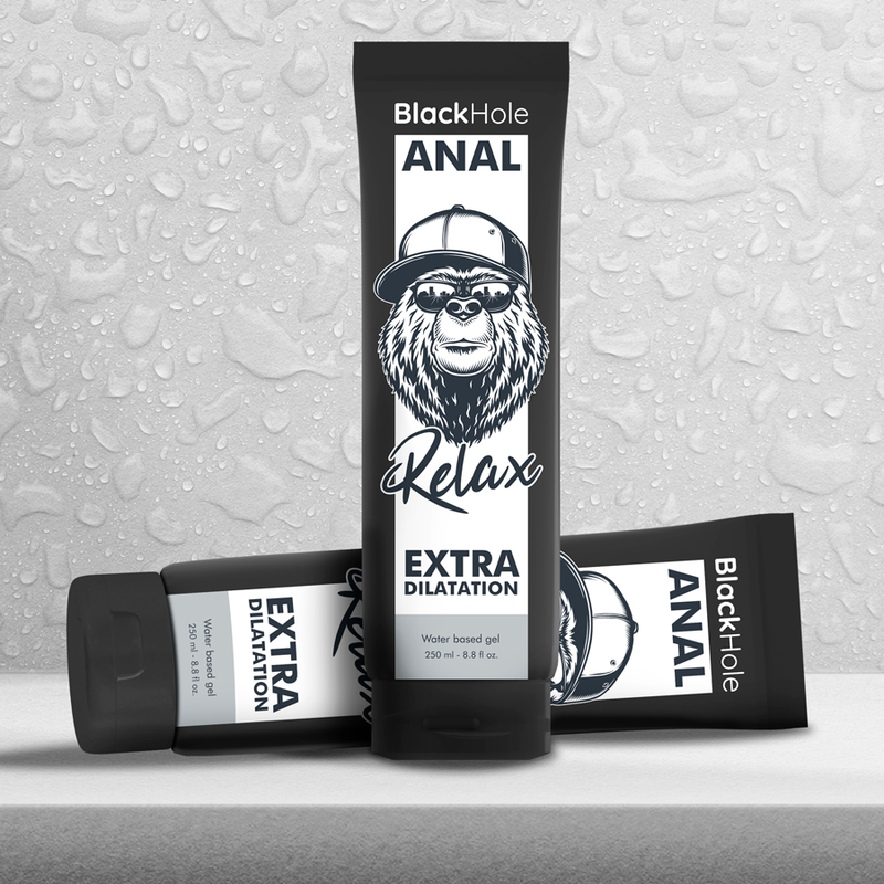 BLACK HOLE - GEL BASE AGUA DILATACIÓN ANAL 250 ML