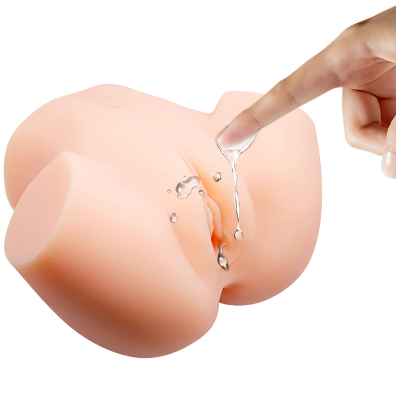 CRAZY BULL - VAGINA Y ANO REALÍSTICOS DOBLE VIBRACIÓN