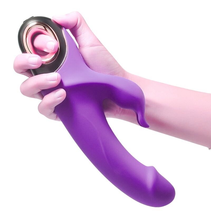 ARMONY - METEROR DILDO VIBRADOR RABBIT VIOLETA