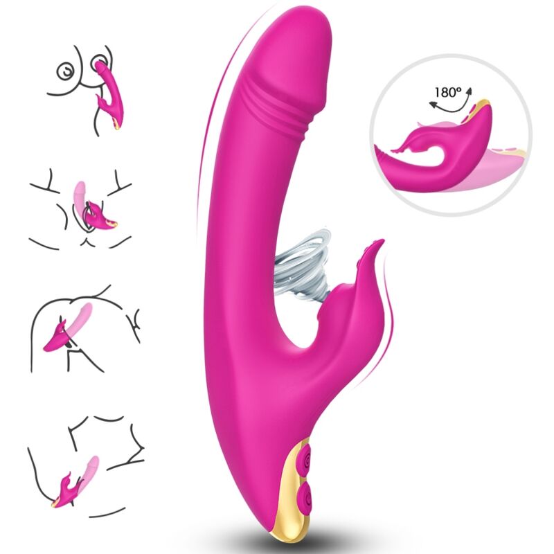 ARMONY - AMANT SUCCIONADOR CLÍTORIS & PUNTO G FUCSIA