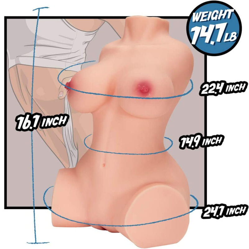ARMONY - TORSO FEMENINO REALÍSTICO MODELO 10