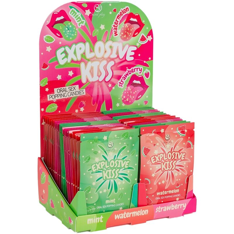 SECRETPLAY - EXPOSITOR CARAMELOS EXPLOSIVOS (48 UNIDADES)