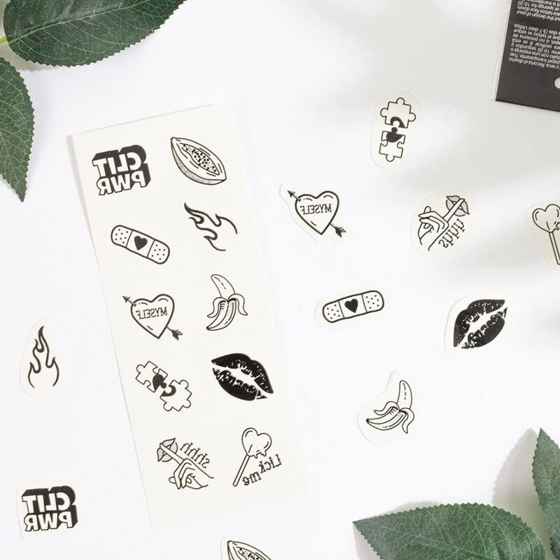 SECRETPLAY - SET DE 10 TATTOOS TEMPORALES CANDY COLLECTION