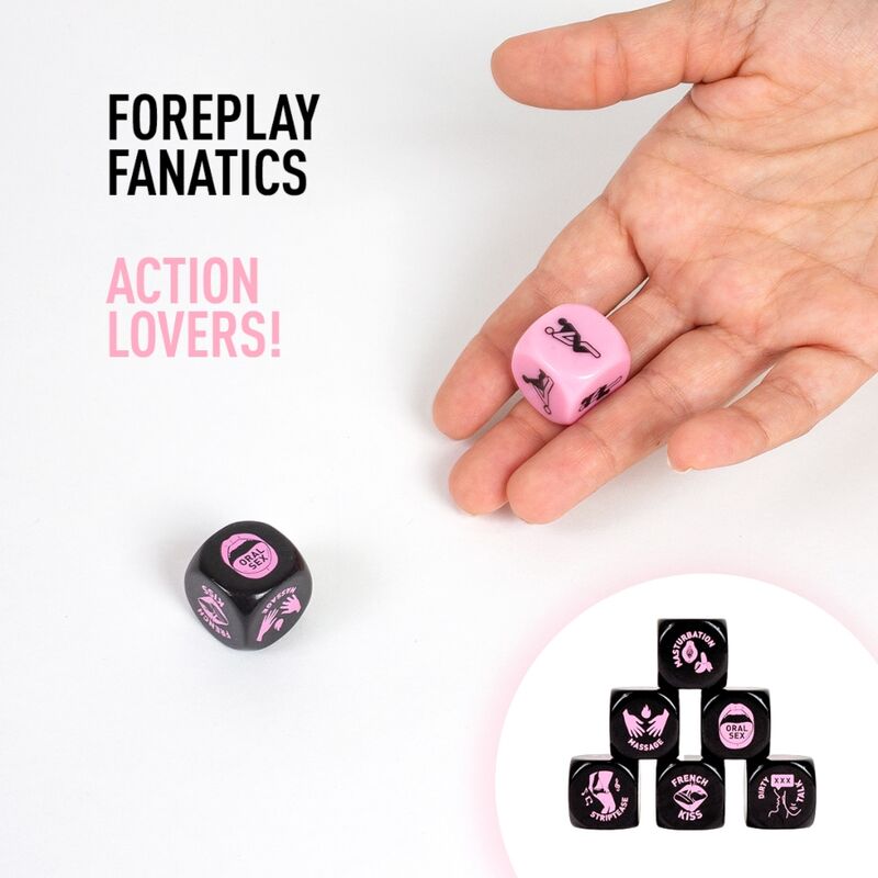 SECRETPLAY - JUEGO 2 DADOS FOREPLAY FANATICS