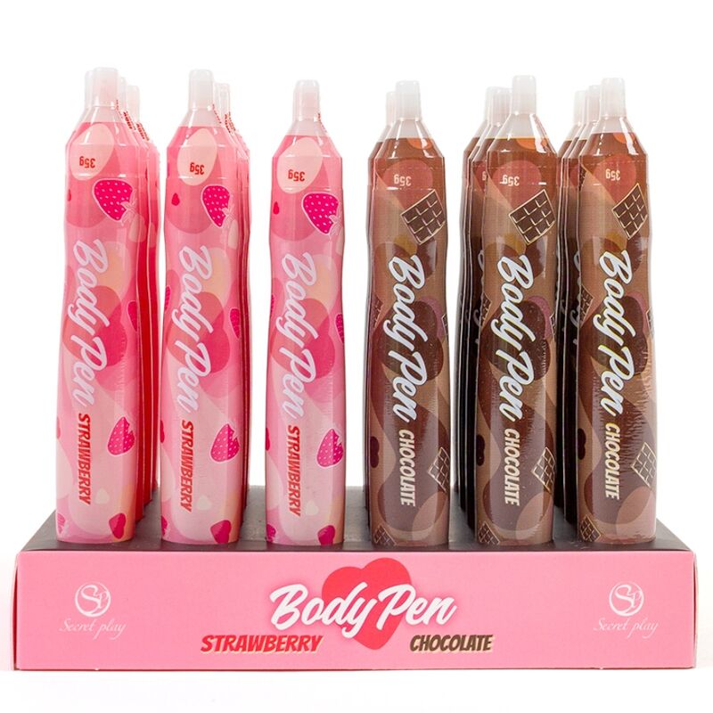 SECRETPLAY - EXPOSITOR BODY PEN 24 UNIDADES