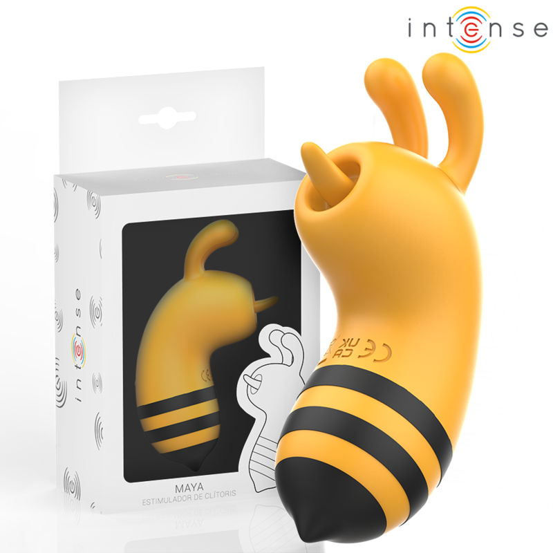 INTENSE - MAYA ESTIMULADOR CON LENGUA ROTADORA 360º