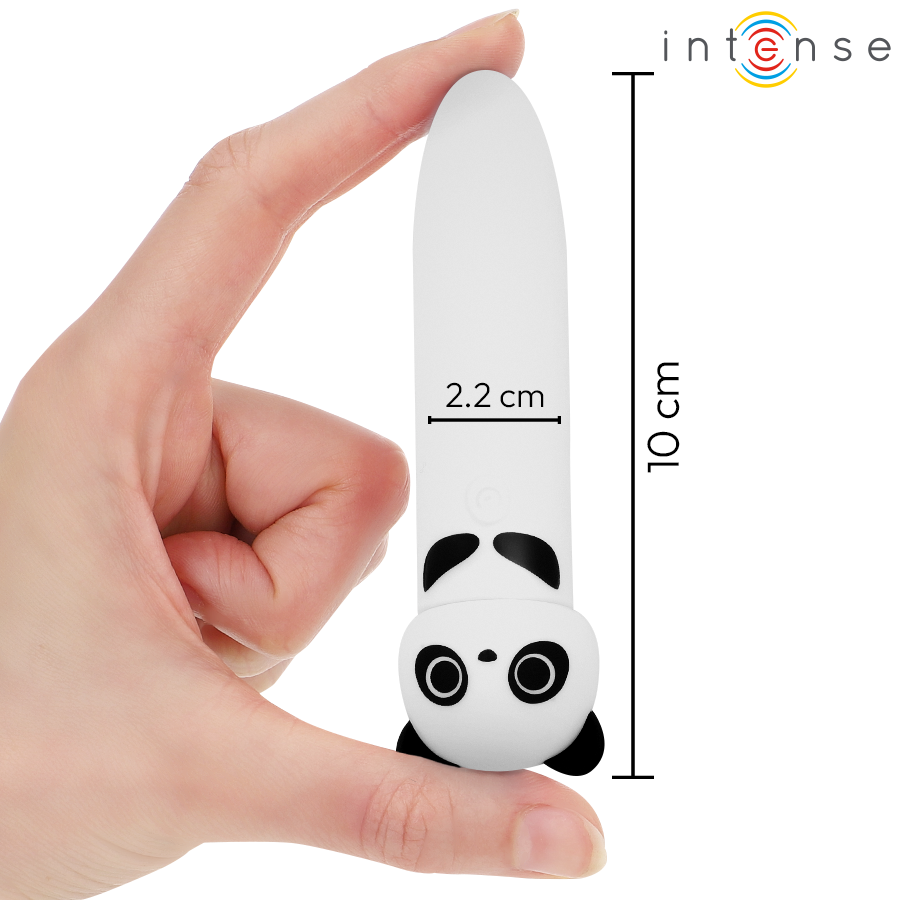 INTENSE - POH BALA VIBRADORA PANDA RECARGABLE USB 10 X 2.2 CM