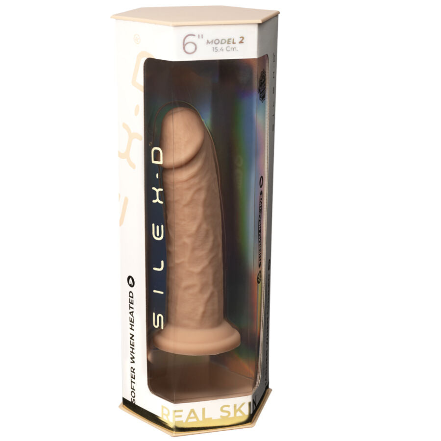 SILEXD - PENE REALÍSTICO MODELO 2 SILICONA TERMOREACTIVO 15.4 CM