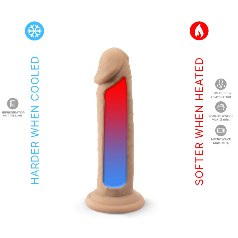 SILEXD - PENE REALÍSTICO MODELO 2 SILICONA TERMOREACTIVO 15.4 CM