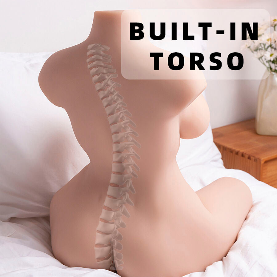 XISE - TIDY TORSO REALÍSTICO FEMENINO CON THRUSTING 71 CM