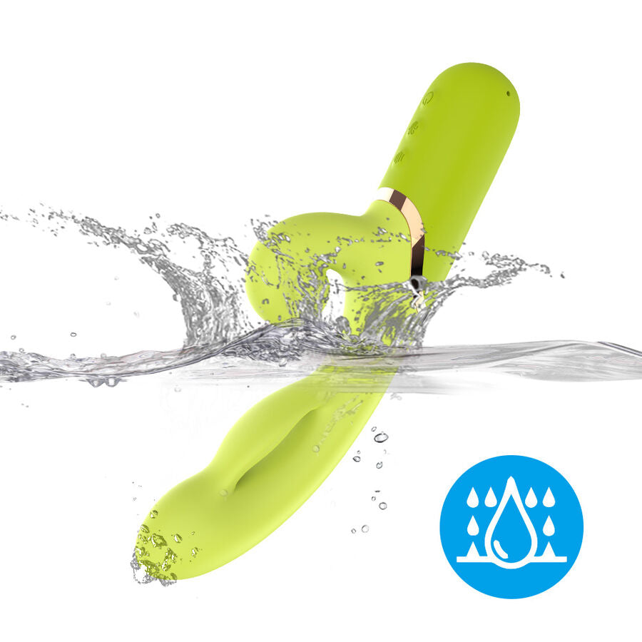 ARMONY - VIBRADOR ESTIMULADOR PUNTO A INFLABLE VERDE