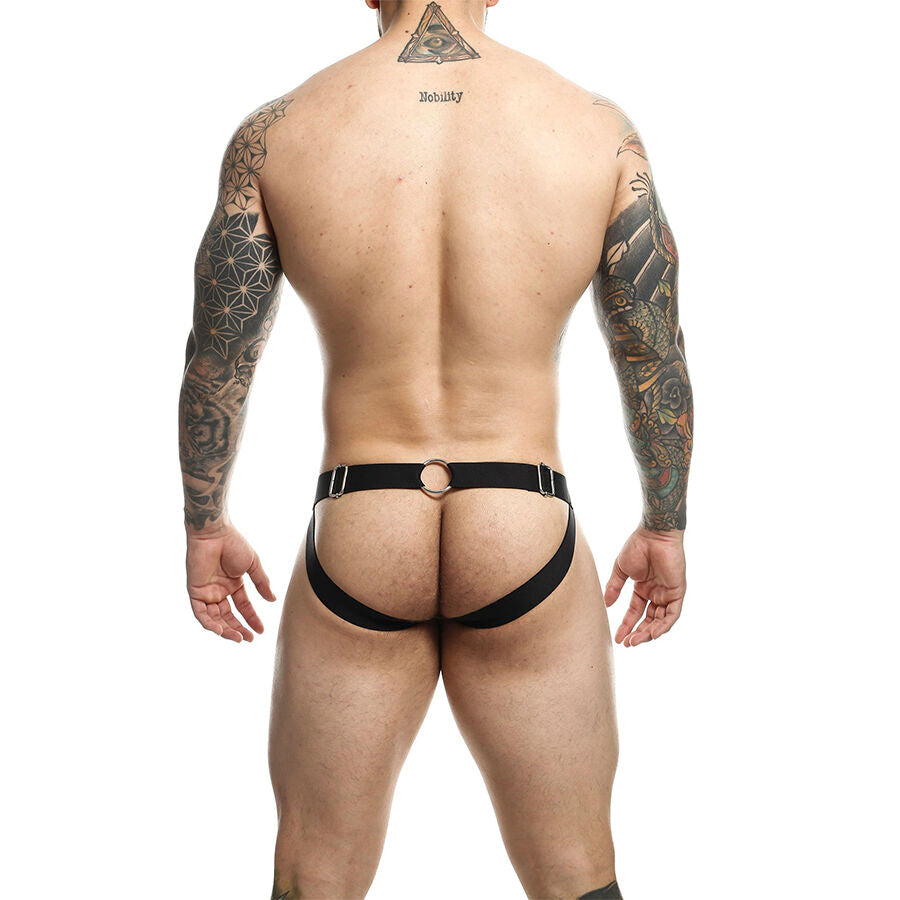 MOB - DNGEON JOCKSTRAP AMARILLO CON CADENAS TALLA ÚNICA