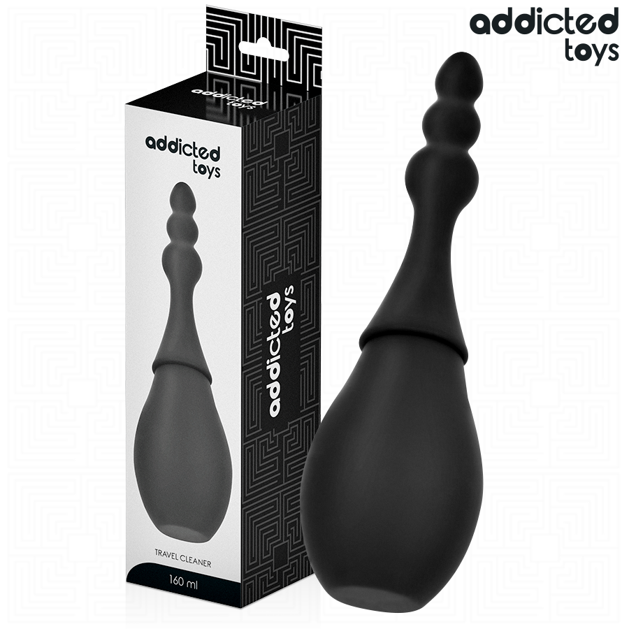 ADDICTED TOYS - LIMPIADOR DE VIAJE SILICONA MODELO 4