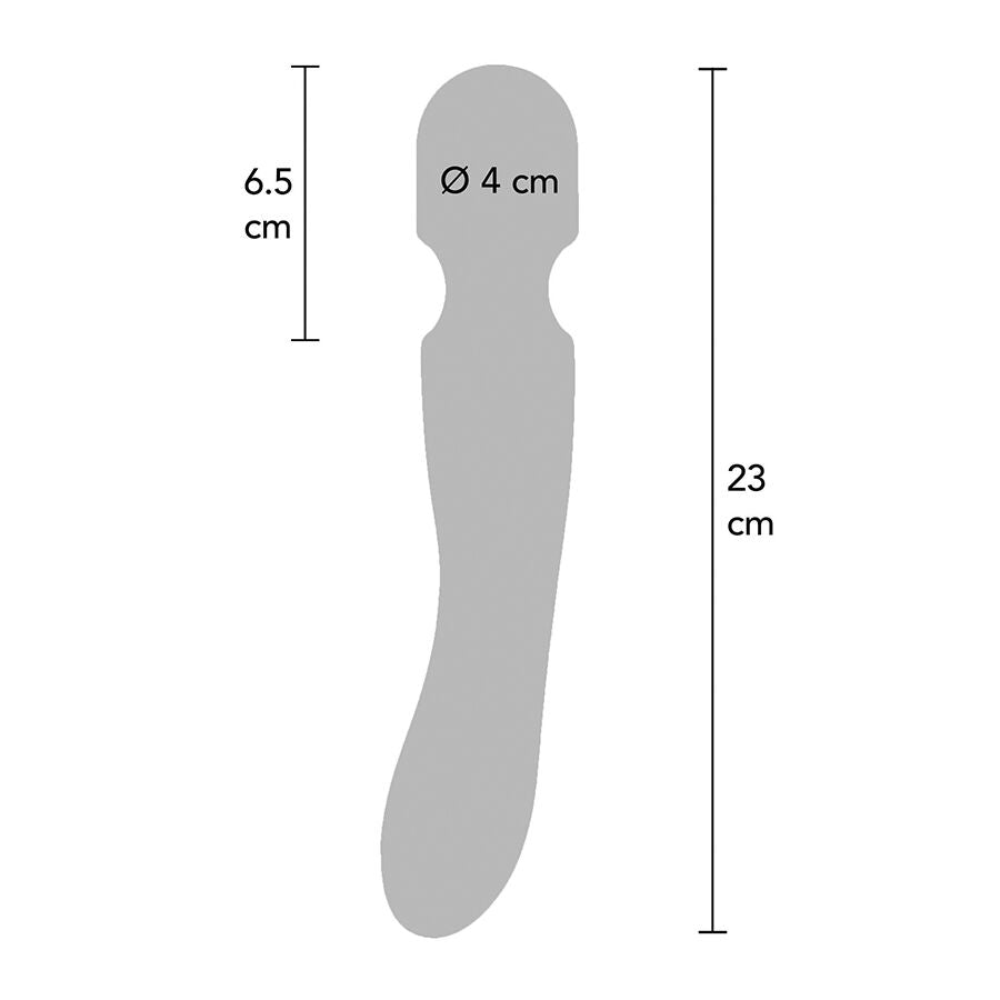 TOYJOY - LUZ ZENITH MASAJEADOR WAND NEGRO