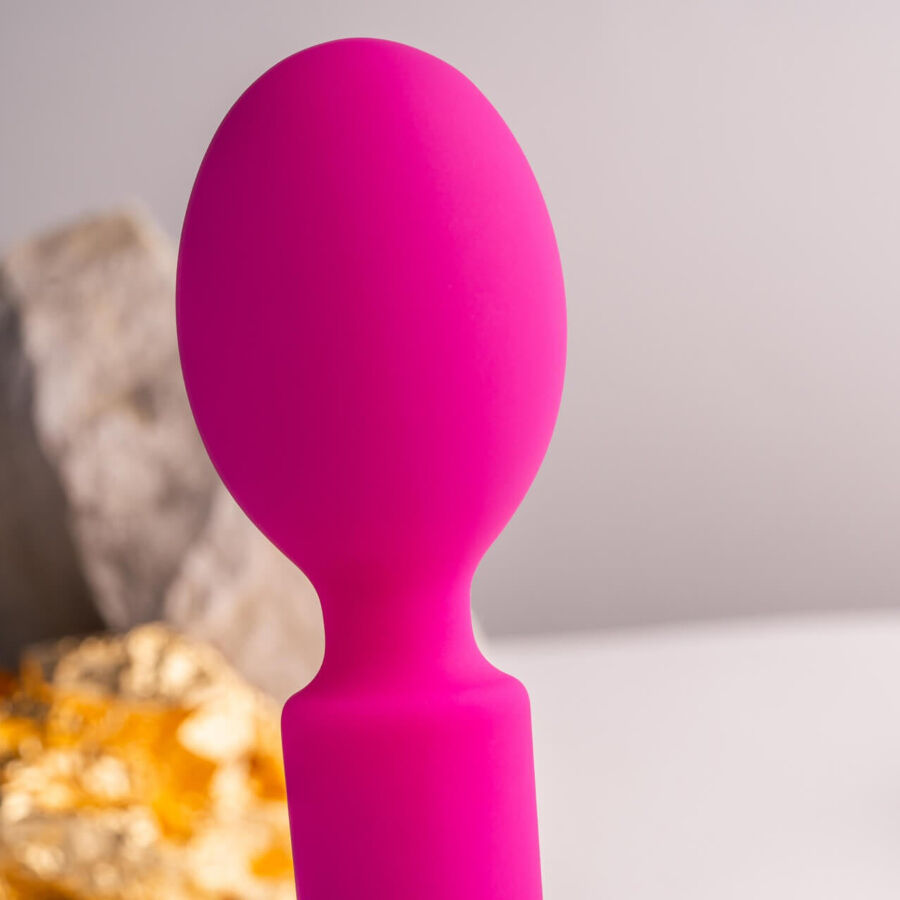 ROCKS- OFF - ORIEL VIBRADOR WAND FLEXIBLE FUCSIA