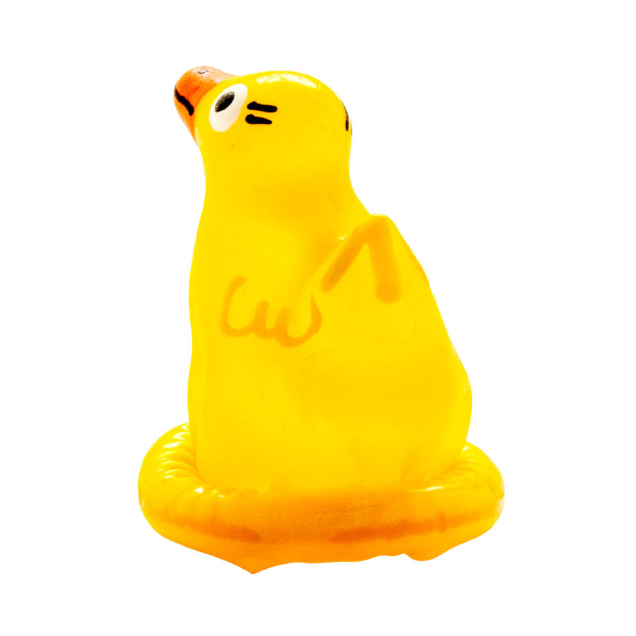 CONDOMERIE - PRESERVATIVO DECORATIVO PINTADO A MANO PATO