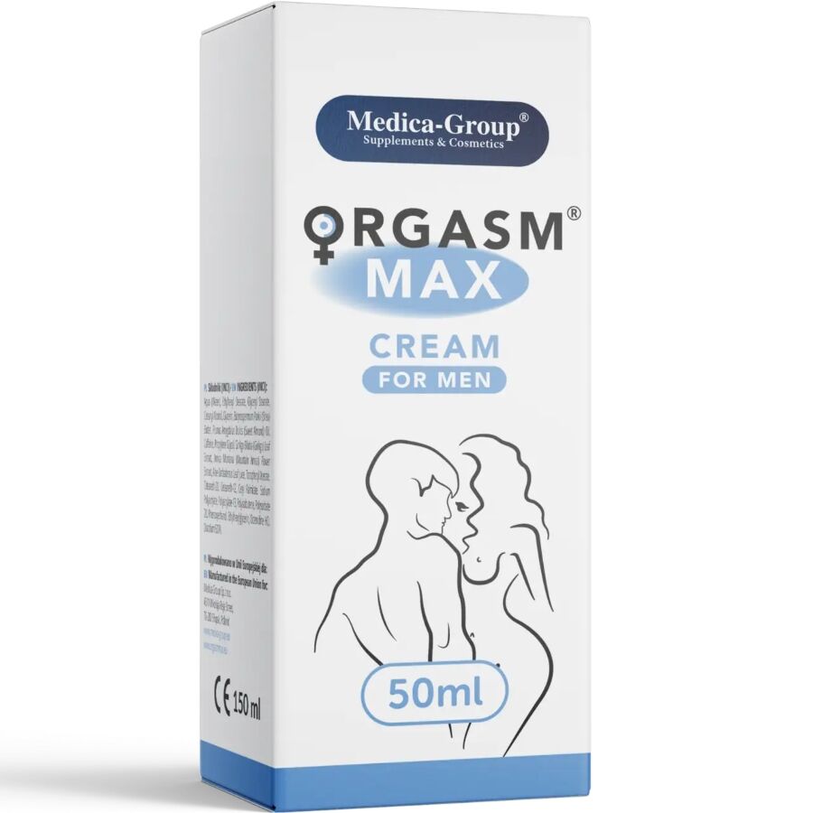 MEDICA GROUP - ORGASM MAX CREMA ÍNTIMA PARA HOMBRE 50 ML