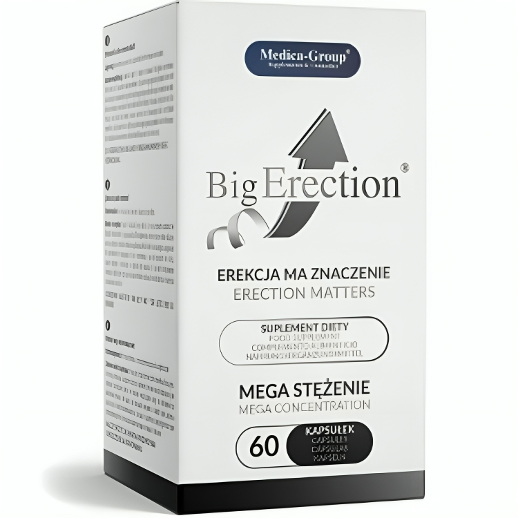 Big Erection – Complemento Alimenticio Natural para la Vitalidad Masculina y el Rendimiento Íntimo