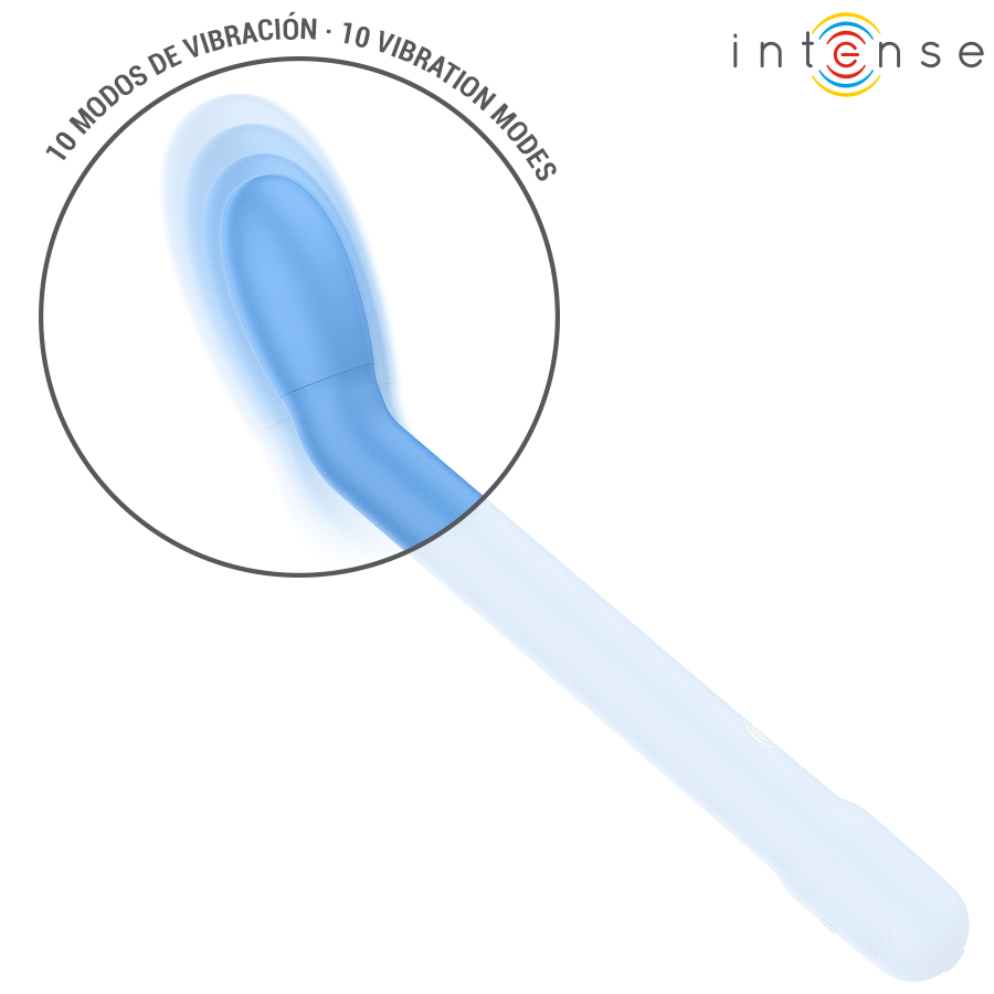 INTENSE - KARLIE ESTIMULADOR PUNTO-G RECARGABLE AZUL