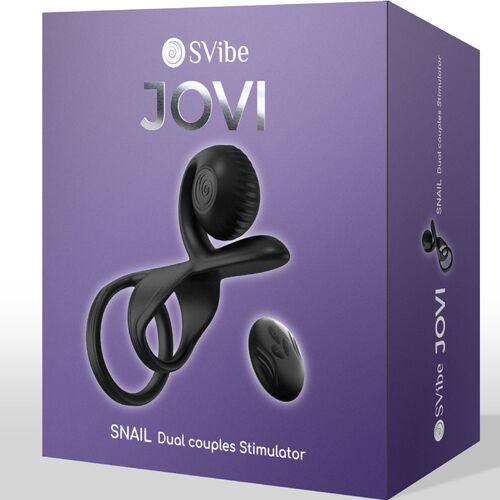 SNAIL VIBE - JOVI ARC ANILLO DE PAREJA CONTROL REMOTO NEGRO