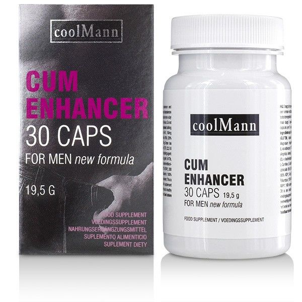 CoolMann Cum Enhancer – Complemento alimenticio masculino con Zinc y Selenio