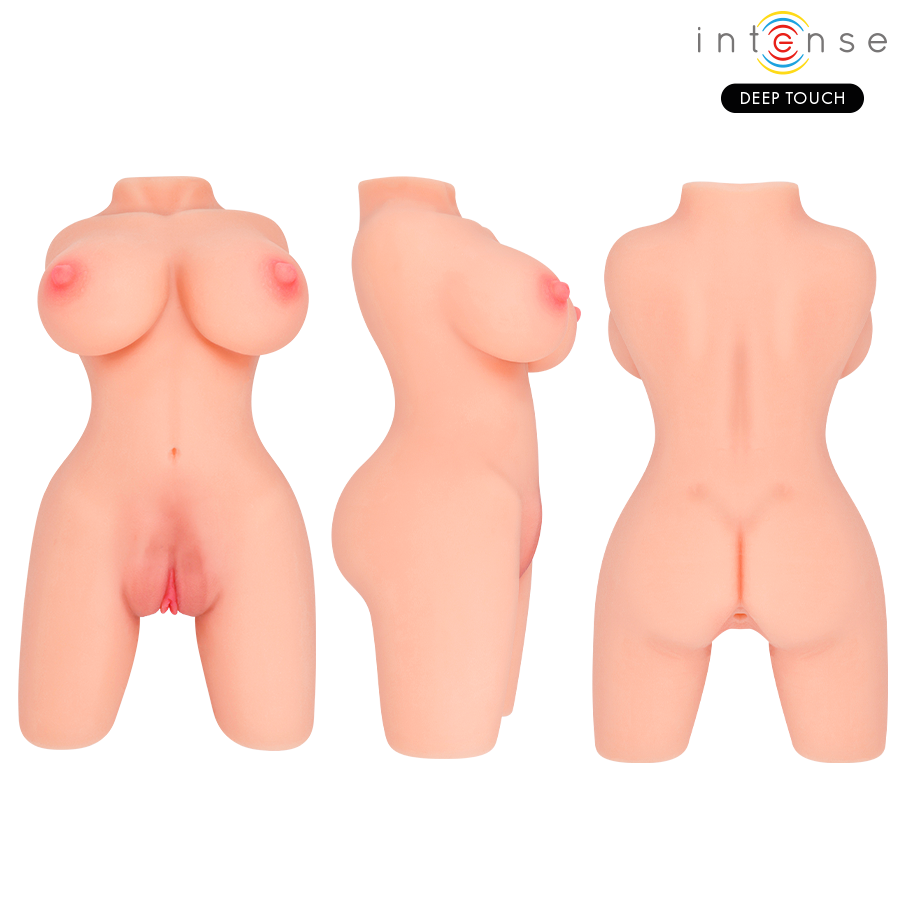 INTENSE DEEP TOUCH - JESSE TORSO MASTURBADOR MULTIPOSICION DOBLE VAGINA & ANO