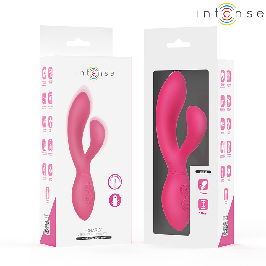 INTENSE - CHARLY ESTIMULADOR VIBRADOR ARTICULABLE