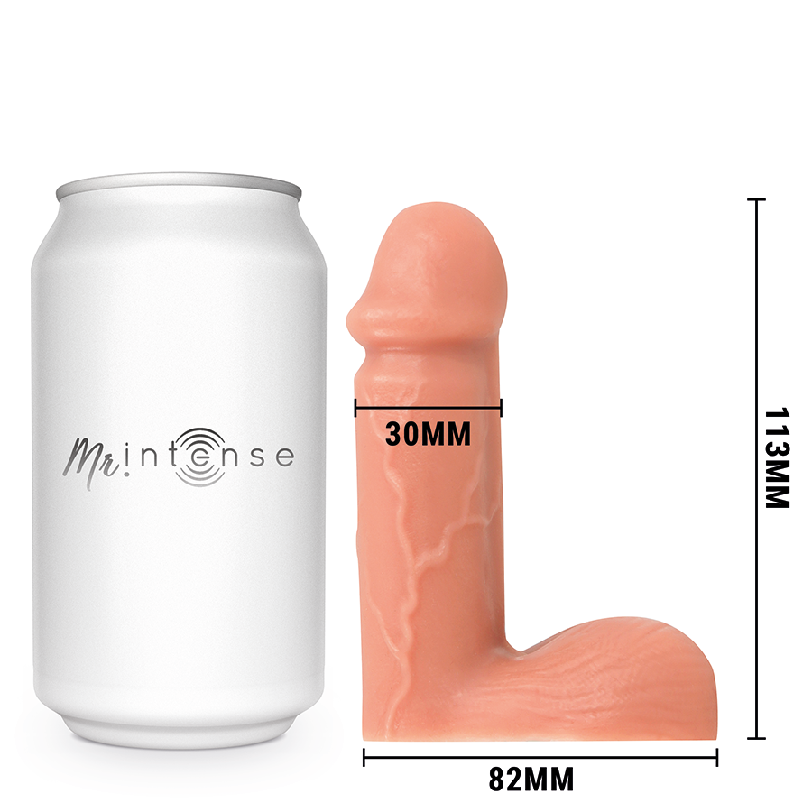 MR INTENSE - FLOPPY PACKER PENE REALÍSTICO CON TESTÍCULOS FLÁCIDO TALLA S