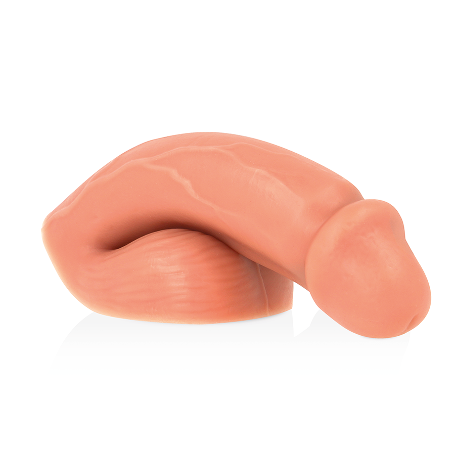 MR INTENSE - FLOPPY PACKER PENE REALÍSTICO CON TESTÍCULOS FLÁCIDO TALLA M