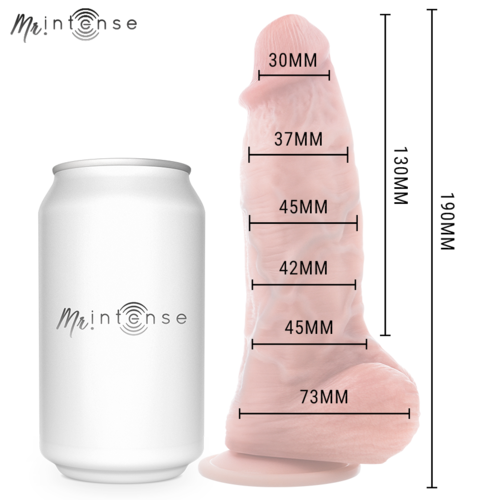 MR INTENSE - SPENCER SMALL PENE ULTRARREALÍSTICO CON TESTÍCULOS 19 CM