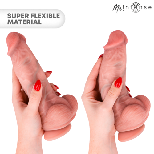 MR INTENSE - SPENCER MEDIUM PENE ULTRARREALÍSTICO CON TESTÍCULOS 23 CM