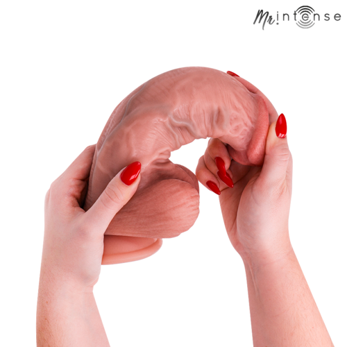 MR INTENSE - SPENCER BIG PENE ULTRARREALÍSTICO CON TESTÍCULOS 25,5 CM