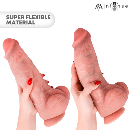 MR INTENSE - SPENCER EXTRABIG PENE ULTRARREALÍSTICO CON TESTÍCULOS 28 CM