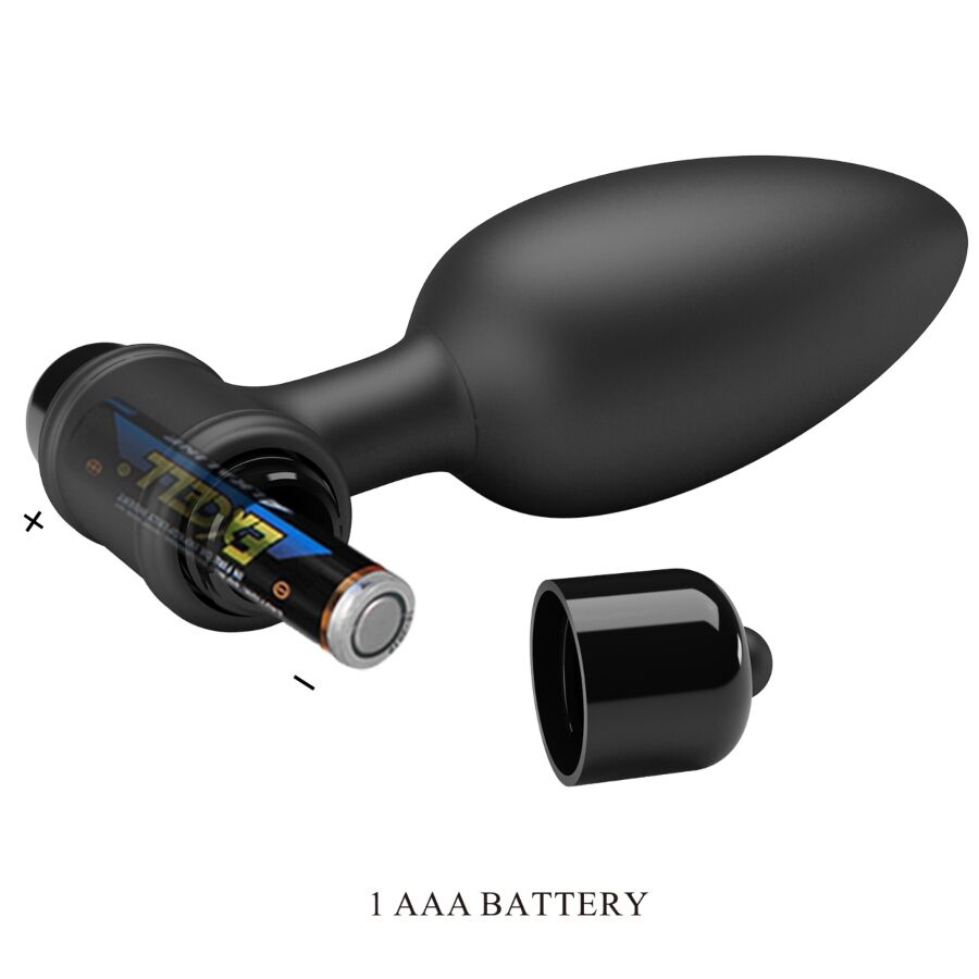 MR PLAY - PLUG ANAL SUPER POWER CON VIBRACIÓN