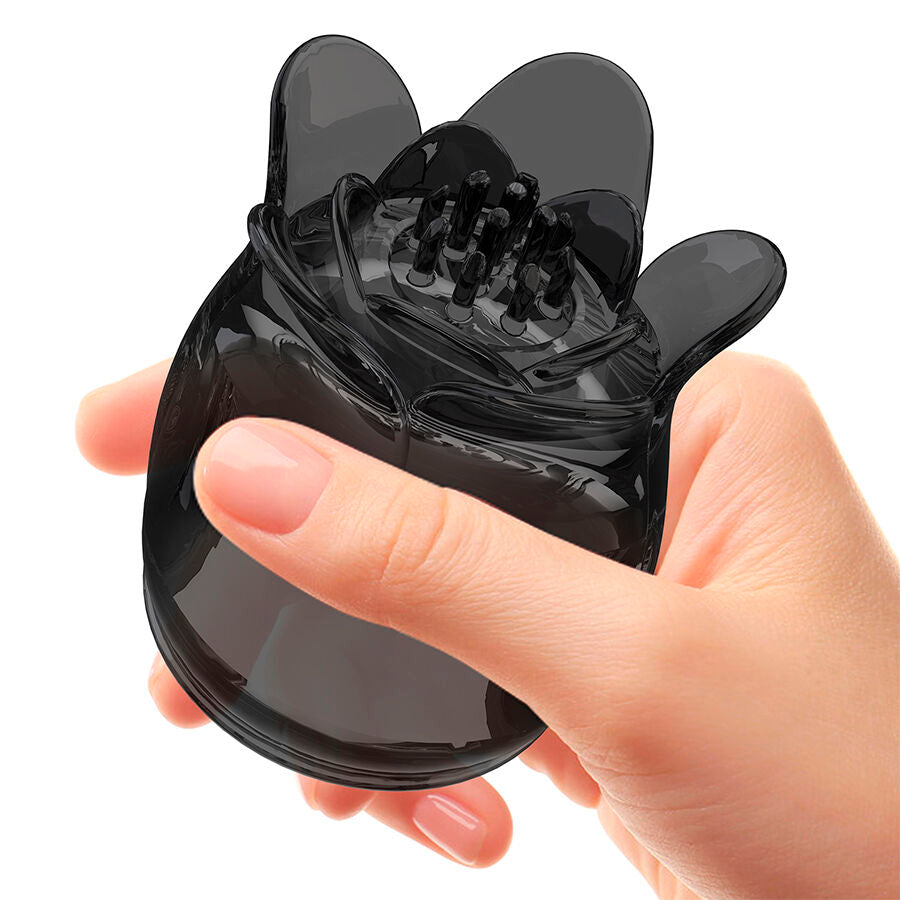 PRETTY LOVE - SECRET GARDEN CABEZAL MASAJEADOR NEGRO