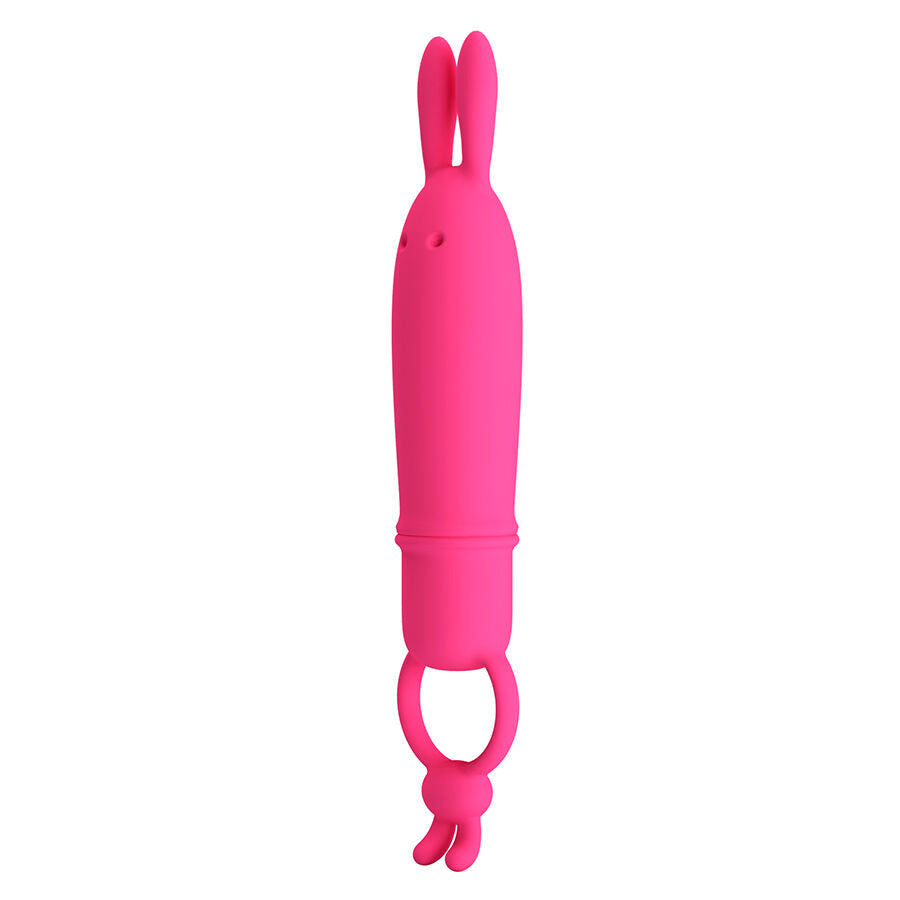 PRETTY LOVE - DELIA VIBRADOR RABBIT CON ANILLO DE SUJECIÓN
