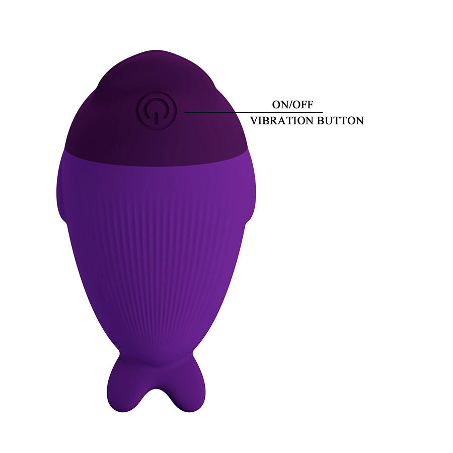 PRETTY LOVE - DOLPHIN MINI VIBRADOR CON SUJECIÓN