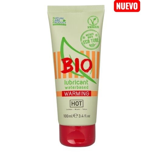 HOT - BIO LUBRICANT LUBRICANTE BIO BASE AGUA EFECTO CALOR 100 ML