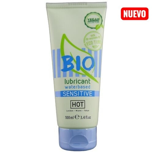 HOT - BIO LUBRICANT LUBRICANTE BIO BASE AGUA SENSIBLE 100 ML