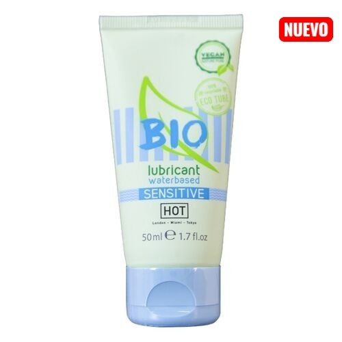 HOT - BIO LUBRICANT LUBRICANTE BIO BASE AGUA SENSIBLE 50 ML