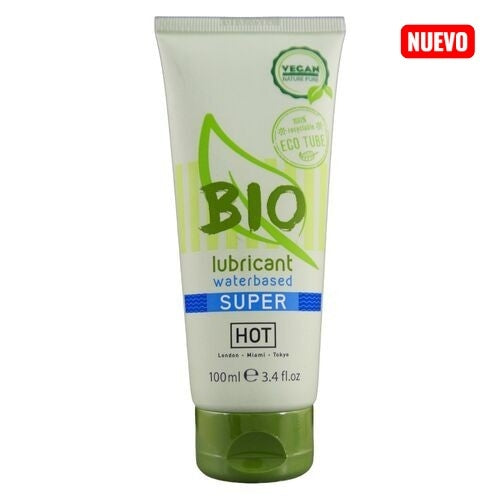 HOT - BIO LUBRICANT LUBRICANTE BIO BASE AGUA SUPERGLIDE 100 ML