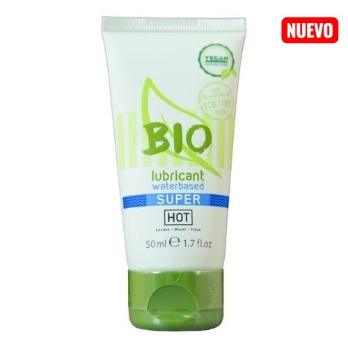 HOT - BIO LUBRICANT LUBRICANTE BIO BASE AGUA SUPERGLIDE 50 ML