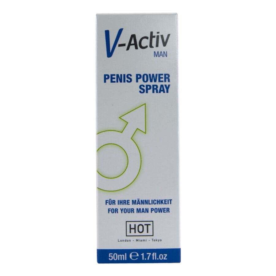 HOT - V-ACTIV PENIS POWER SPRAY PARA HOMBRE 50 ML